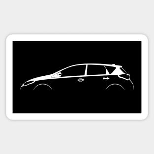 Toyota Corolla iM (E180) Silhouette Sticker